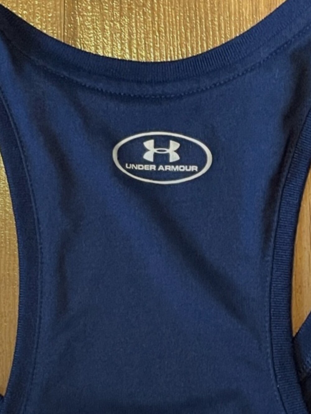 Under Armour Navy Blue Racerback Performance Tank - Picture 5 of 5